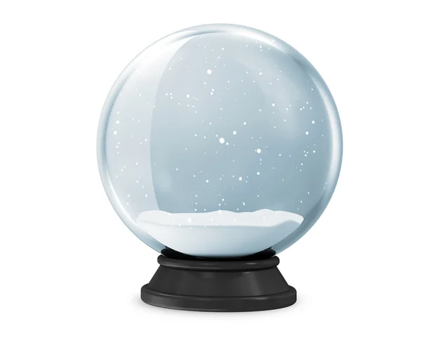 Boule de cristal avec neige — Photo