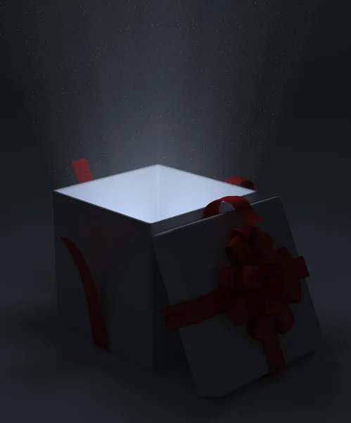 Gesloten geschenkdoos — Stockfoto