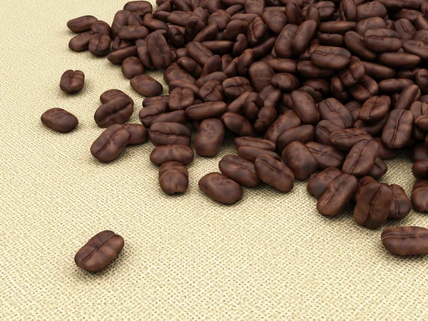 Heap of Coffee Beans — Stock Photo, Image