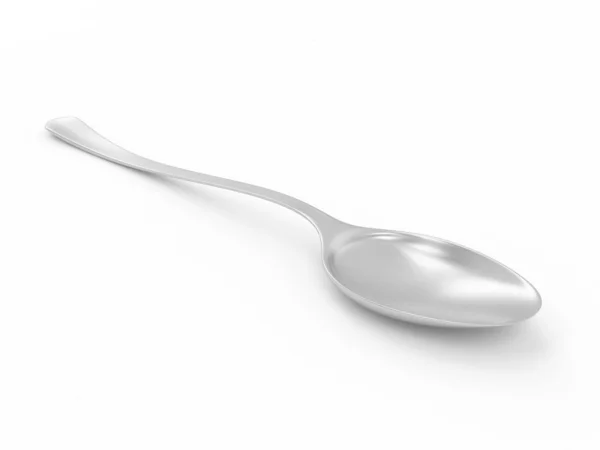 Silver Spoon — Stock Photo, Image