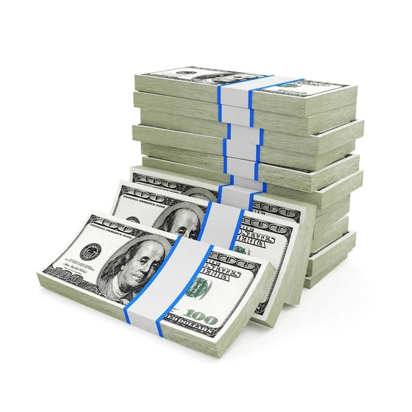 Stack of Dollar Bills — Stock Photo, Image