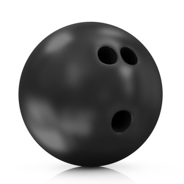 siyah bowling topu