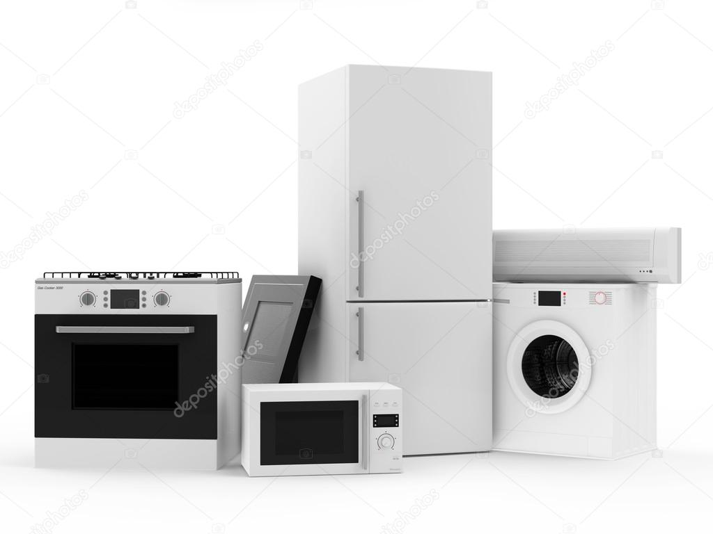 Refrigerator, Gas cooker and Air conditioner