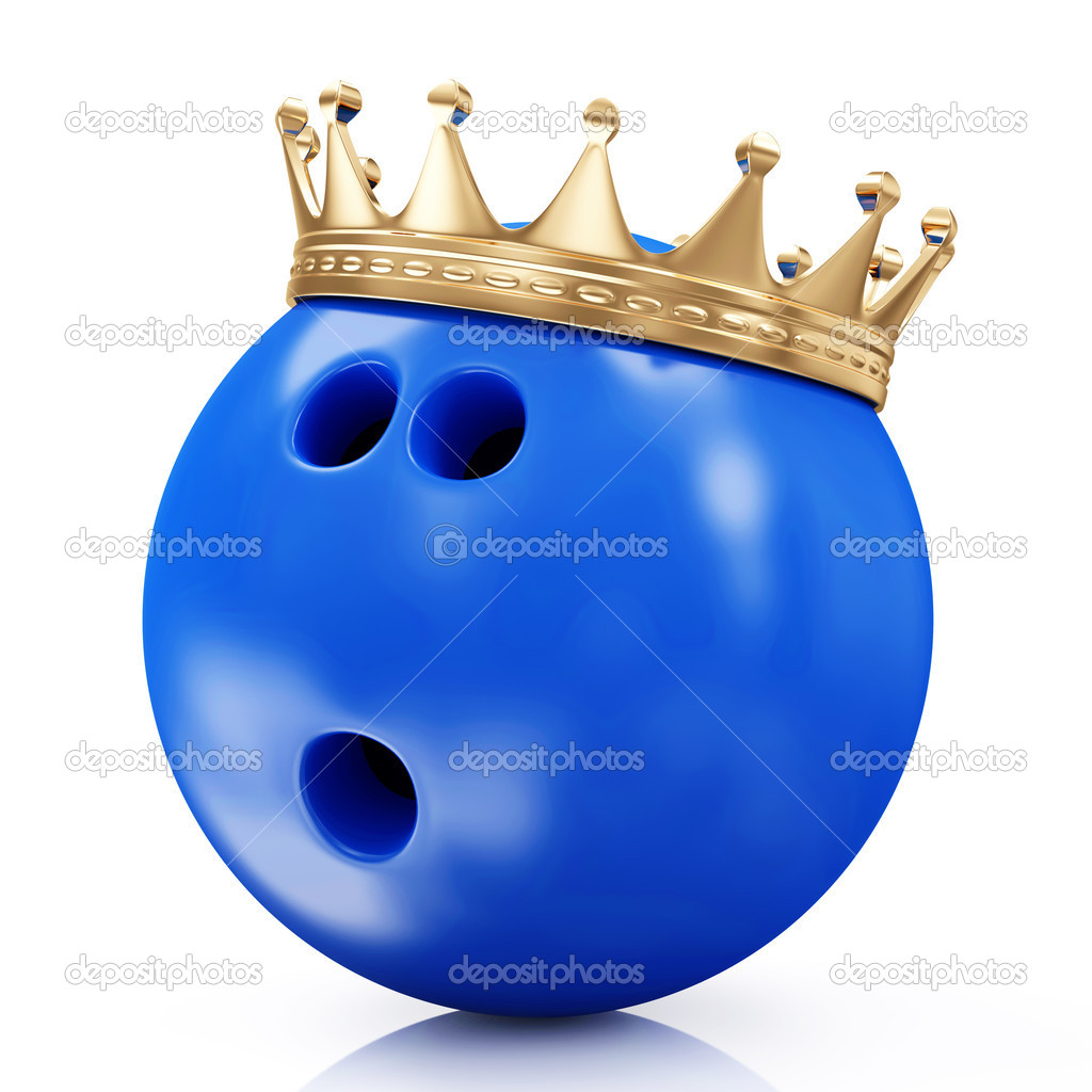 ボウリングのボールの王冠 ストック写真 C Ras Slava