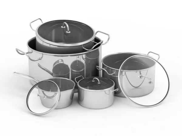 Group of Steel Pans — Stock Photo, Image