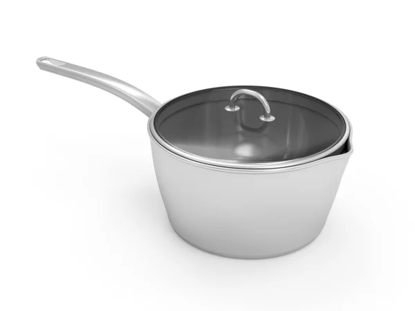 Stalen pot — Stockfoto