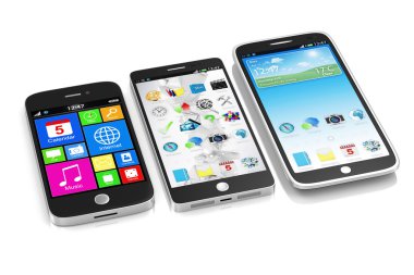 izole dokunmatik akıllı telefon