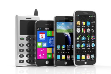 izole dokunmatik akıllı telefon