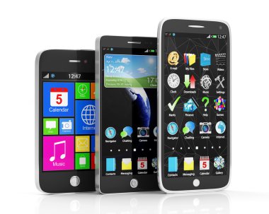 izole dokunmatik akıllı telefon