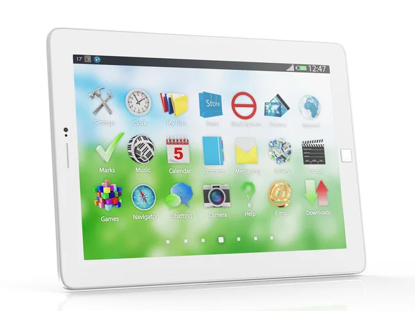 Moderne tablet-pc — Stockfoto