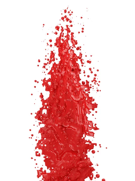 Red Paint Splash — Stock Photo, Image