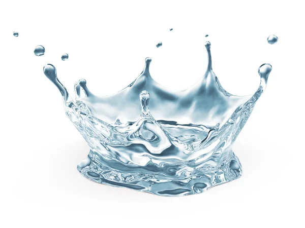Coroa de água respingo — Fotografia de Stock