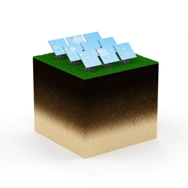 modernos paneles solares