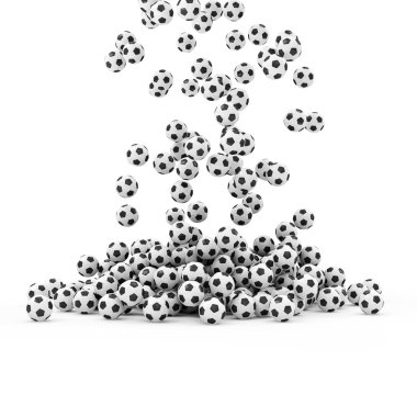 düşen futbol topları