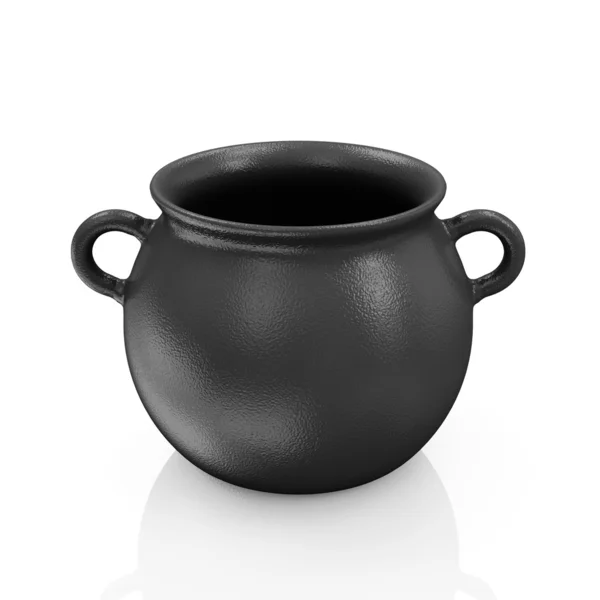 Empty Iron Pot — Stock Photo, Image