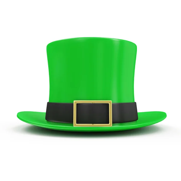 Зеленая лепреконская шляпа — стоковое фото
