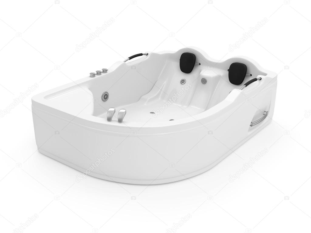 Modern Empty Jacuzzi