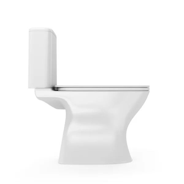 Moderne keramische toilet — Stockfoto