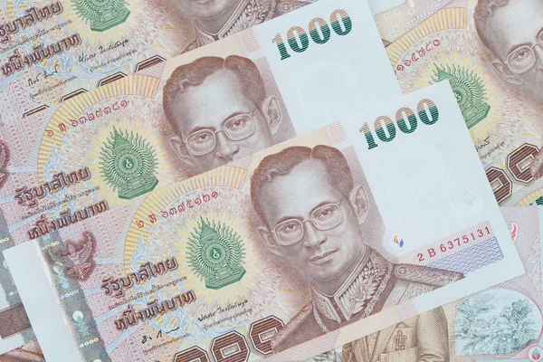 Pieniądze tajski tło — Zdjęcie stockowe