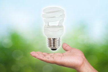 Floresan ampulleri el