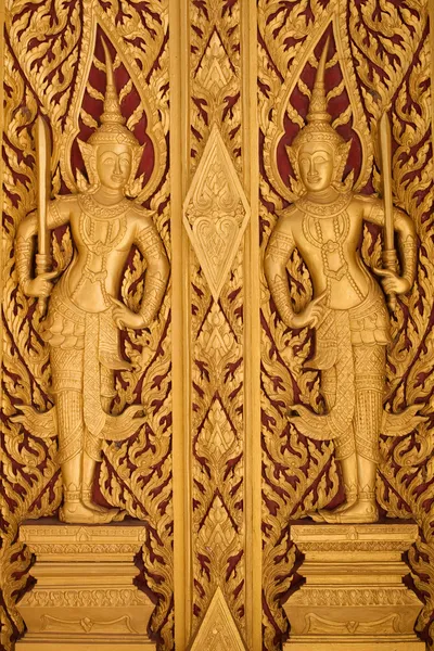 Details van deur in thailand — Stockfoto