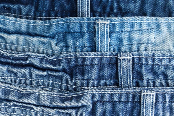 Fundo de calça azul — Fotografia de Stock