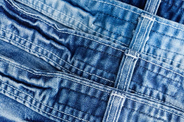 Modré džíny pozadí — Stock fotografie