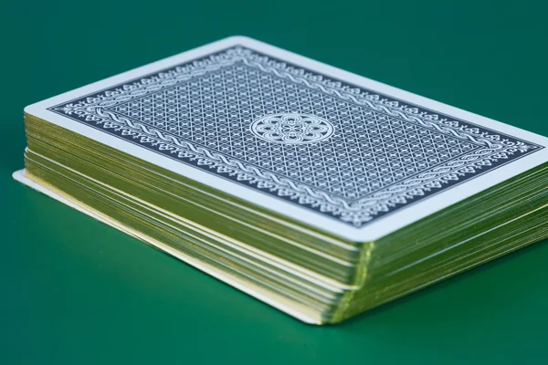 Stack of playing cards — Stock Photo, Image
