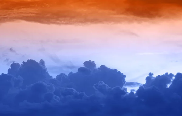 Beautiful sky with clouds — Stock Photo, Image