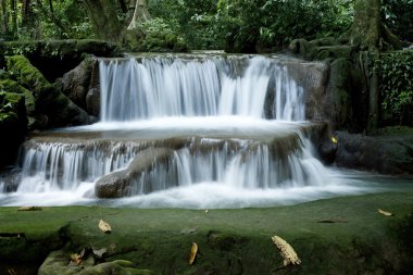 şelale, tropikal orman, Tayland