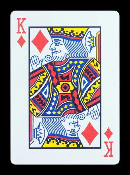 Playing cards - King of diamonds