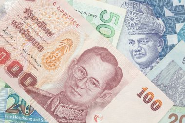 arka plan asian para birimi