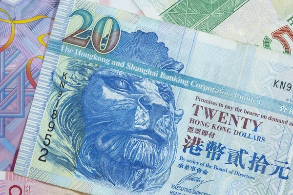 Hong Kong-dollars — Stockfoto