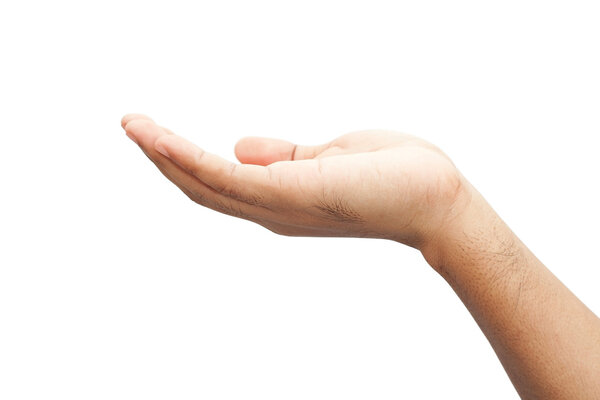 Пустая открытая рука
