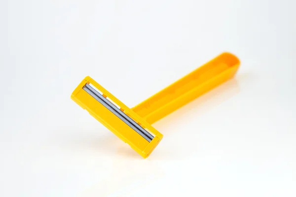 Yellow razor — Stock Photo, Image