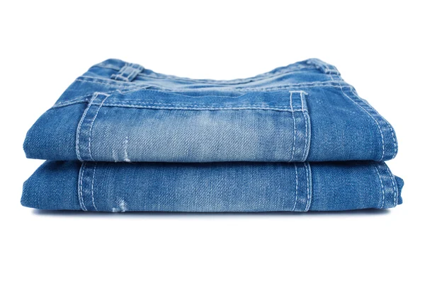 Close-up of blue jeans — Stock Photo, Image