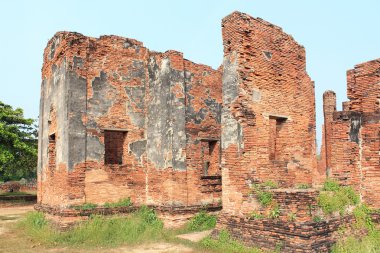 Mahvolmuş Eski Ayutthaya Tapınağı, Tayland