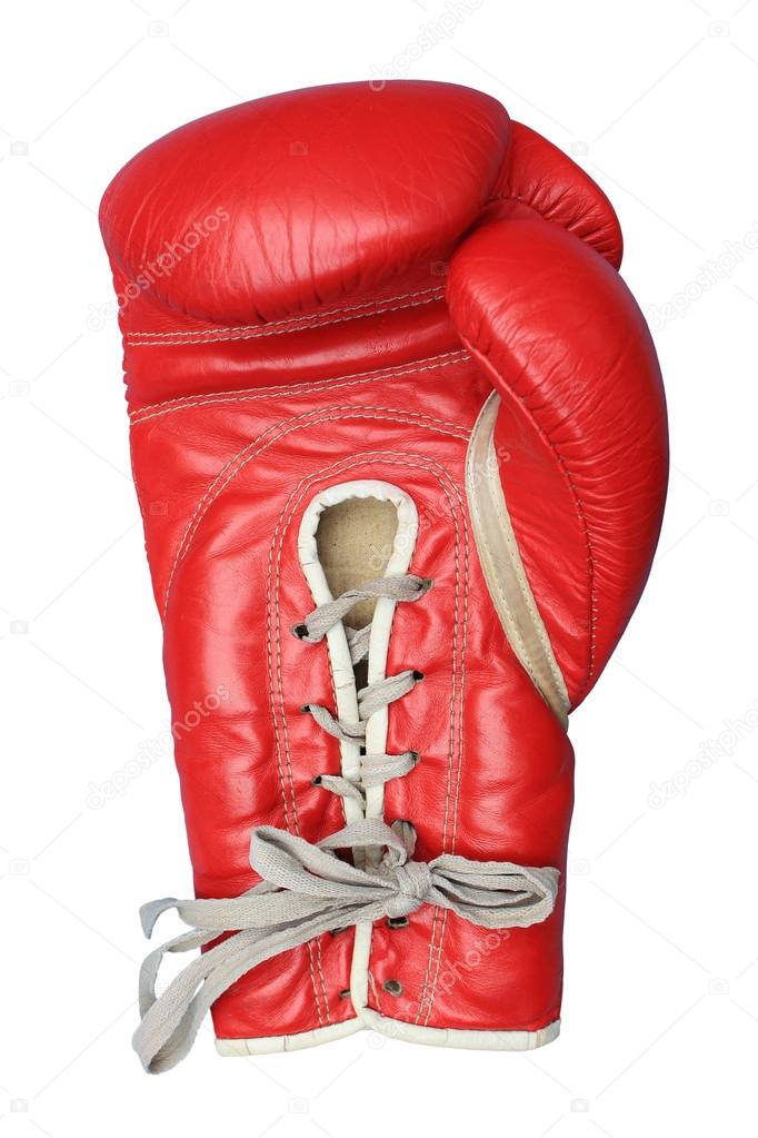 Boxing glove isolated on white
