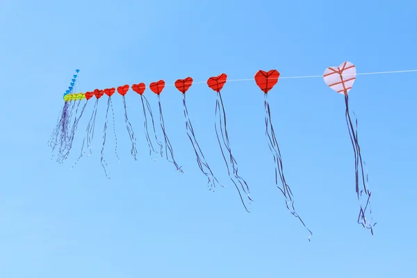 Aquiloni nel cielo — Foto Stock