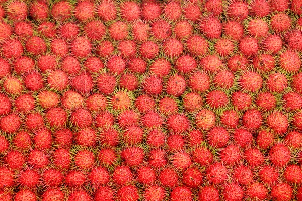 Tropical Fruits Rambutan — Stock Photo, Image