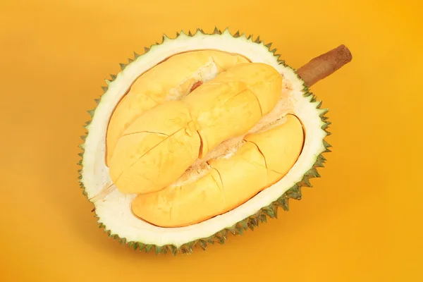 Durian dikupas — Stok Foto