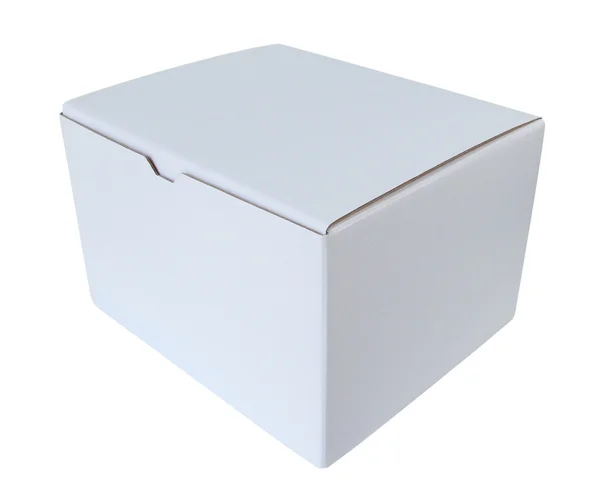 Bílý box — Stock fotografie