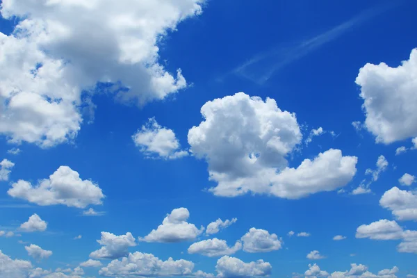 Blå himmel med sky - Stock-foto