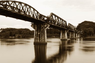 Köprü kwai Nehri, kanchanaburi, Tayland