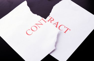 To terminate the contract clipart