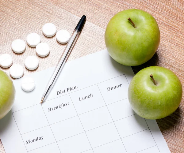 Diet Plan. — Stock Photo, Image