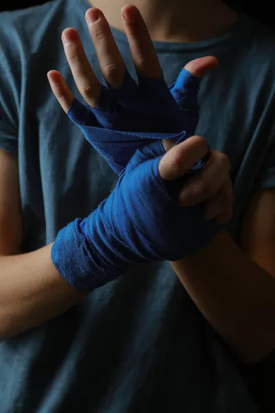 Bandage Hand För Sport — Stockfoto
