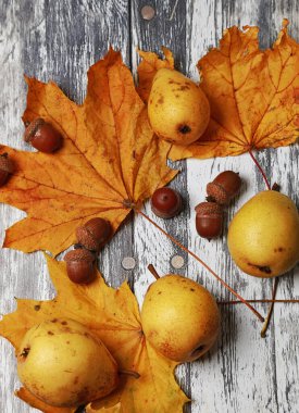 Stüdyoda ağız sulandıran armut.