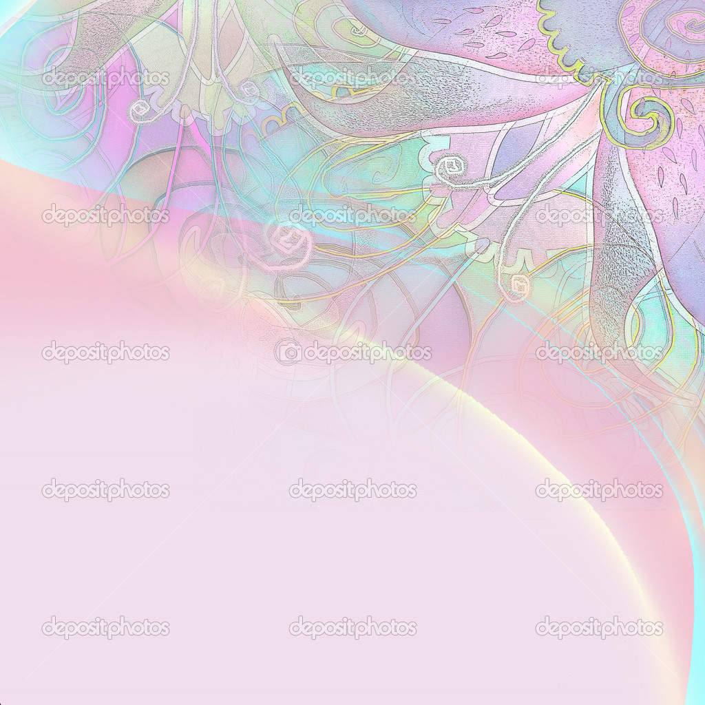 Background floral, pastel color