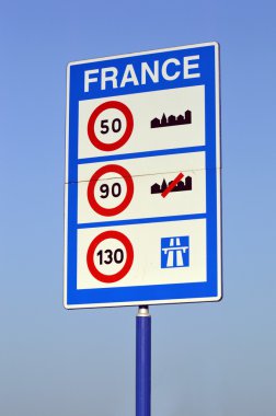 Fransa'da hız limitleri